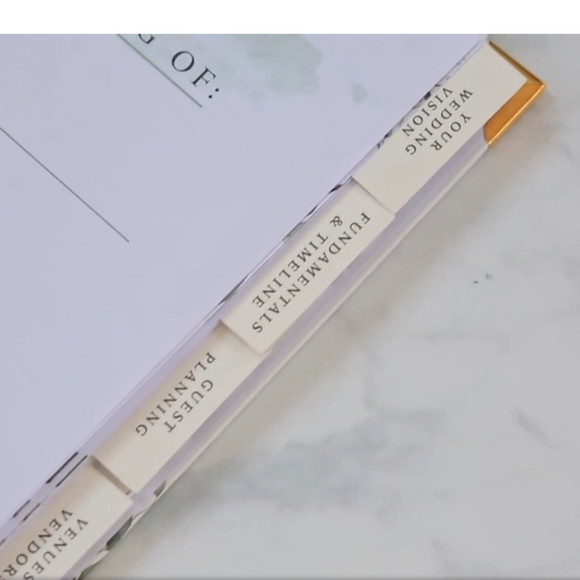 Wedding planner set - Picture 6 of 7